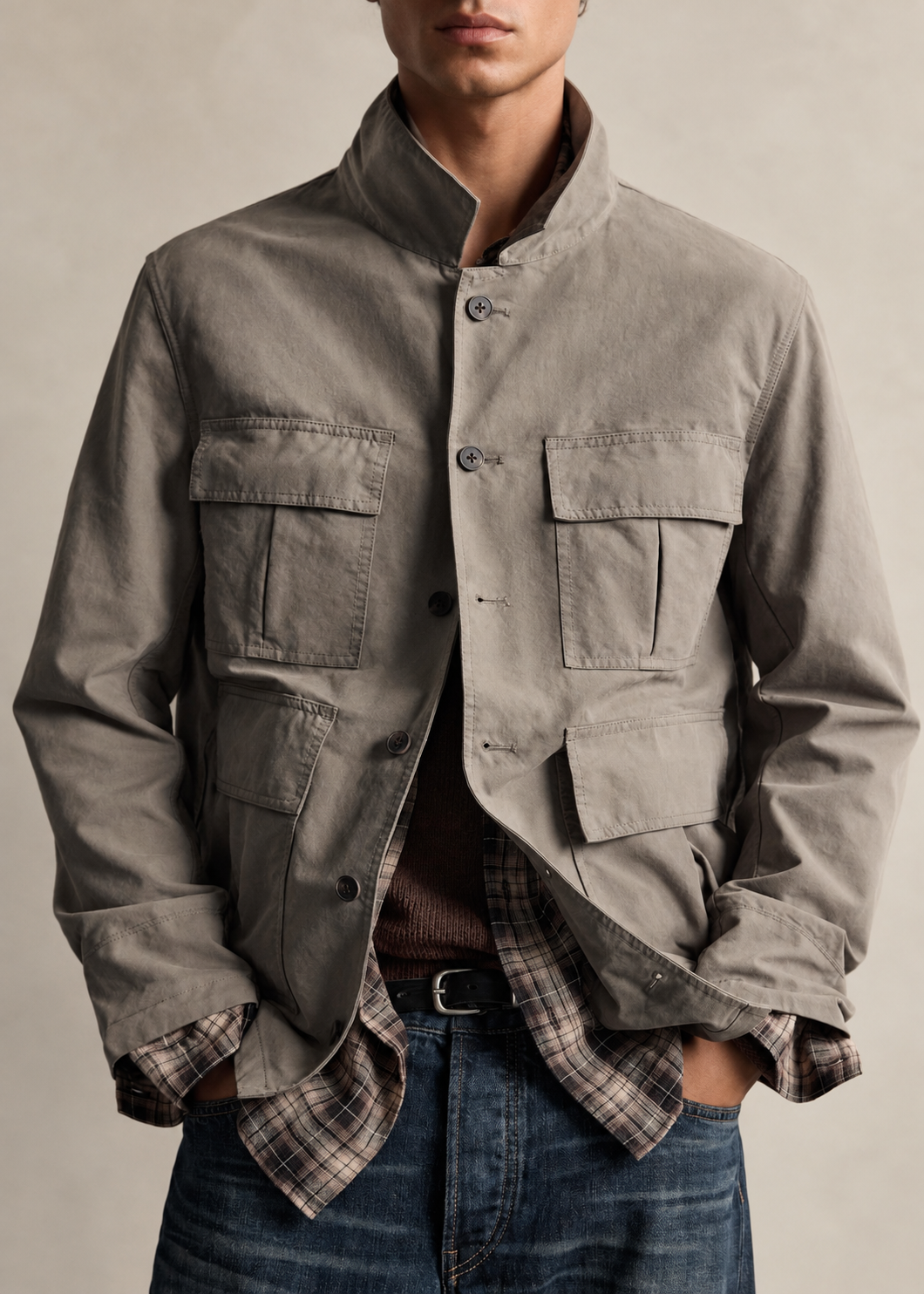 BLOUSON MULTIPLE POCHES