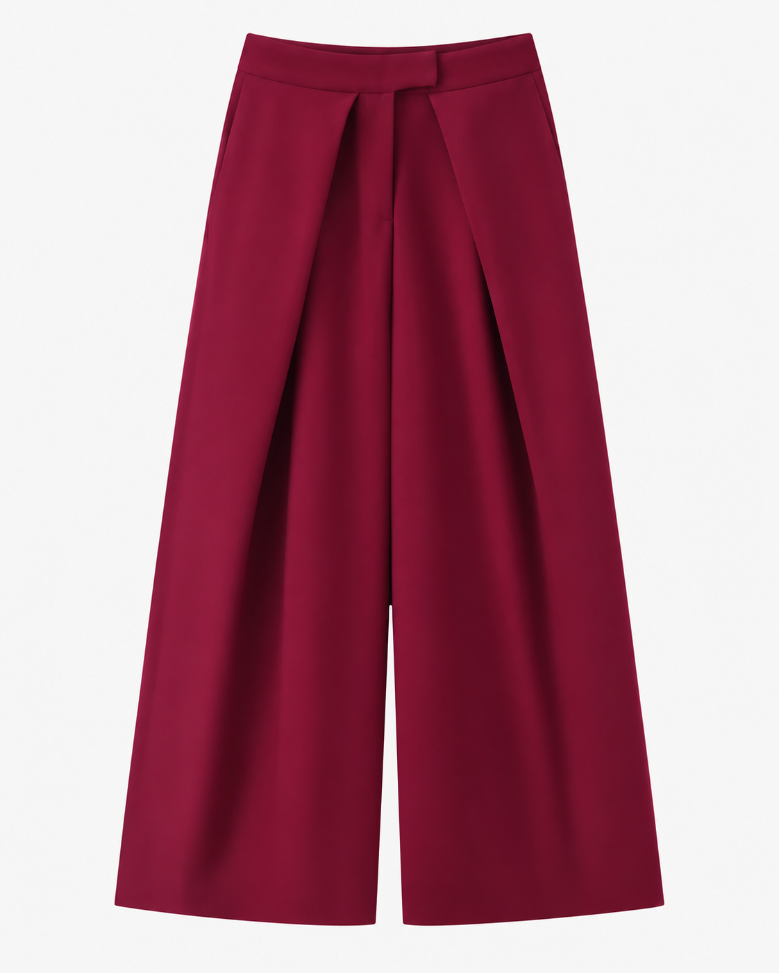 PANTALON LARGE À PINCES