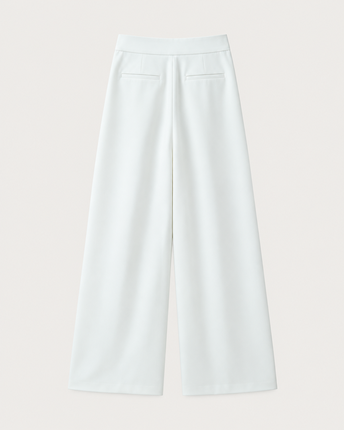 PANTALON LARGE À PINCES