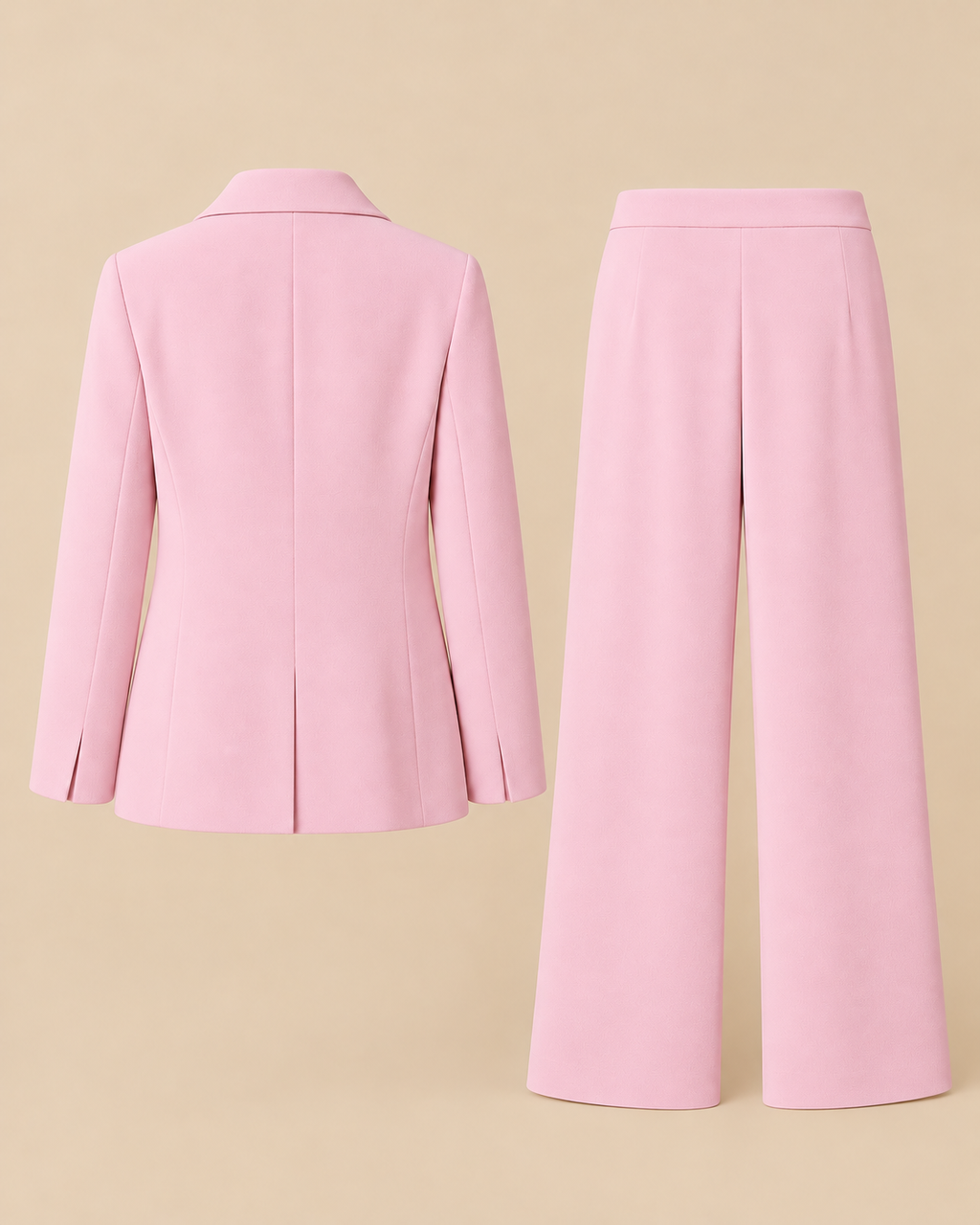 ENSEMBLE BLAZER PANTALON FLUIDE