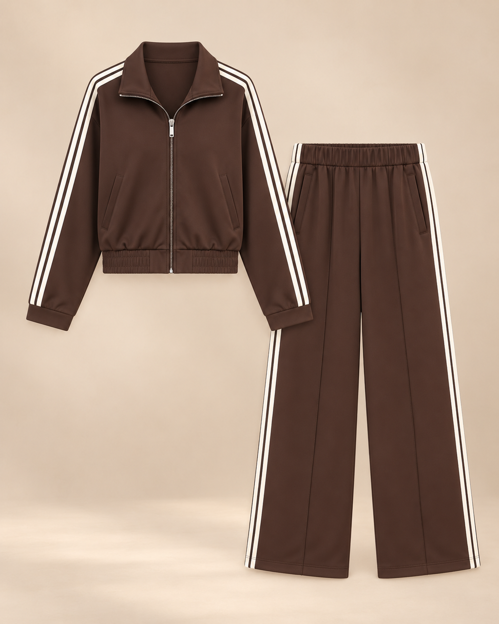 ENSEMBLE VESTE DE SURVÊTEMENT RAYÉE