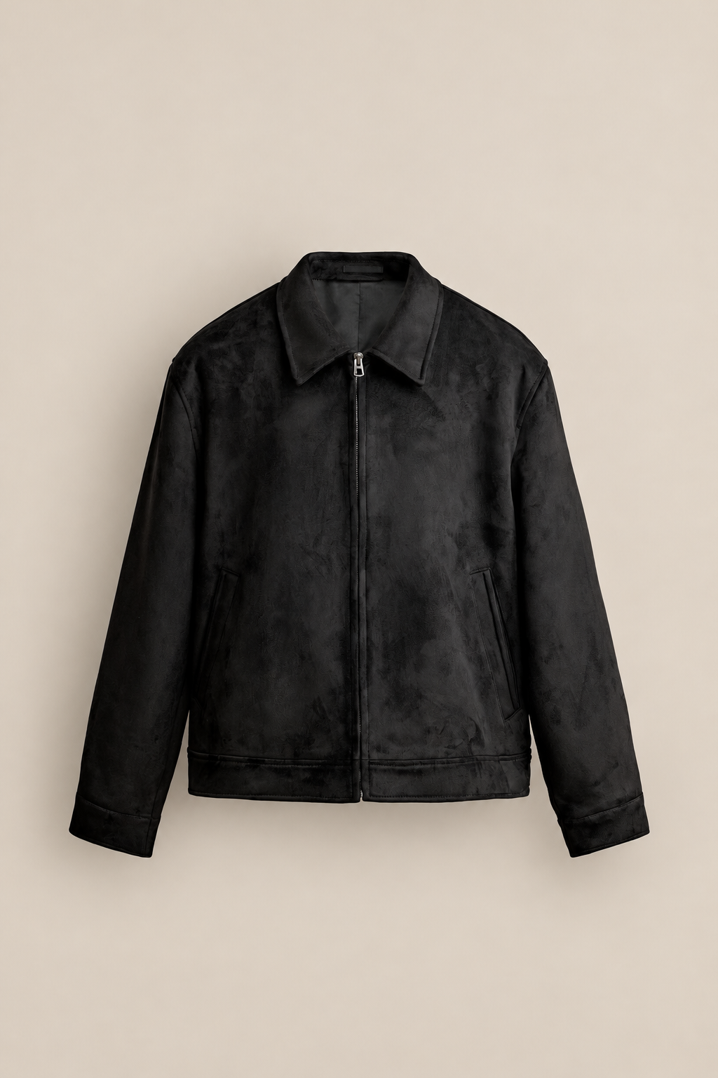 BLOUSON EFFET DAIM