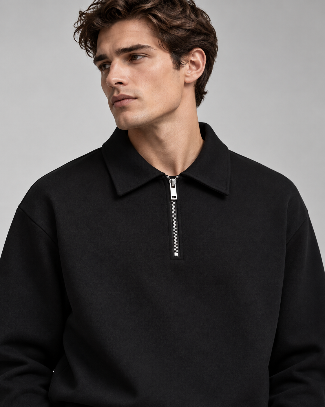 PULL POLO MANCHES LONGUES UNI