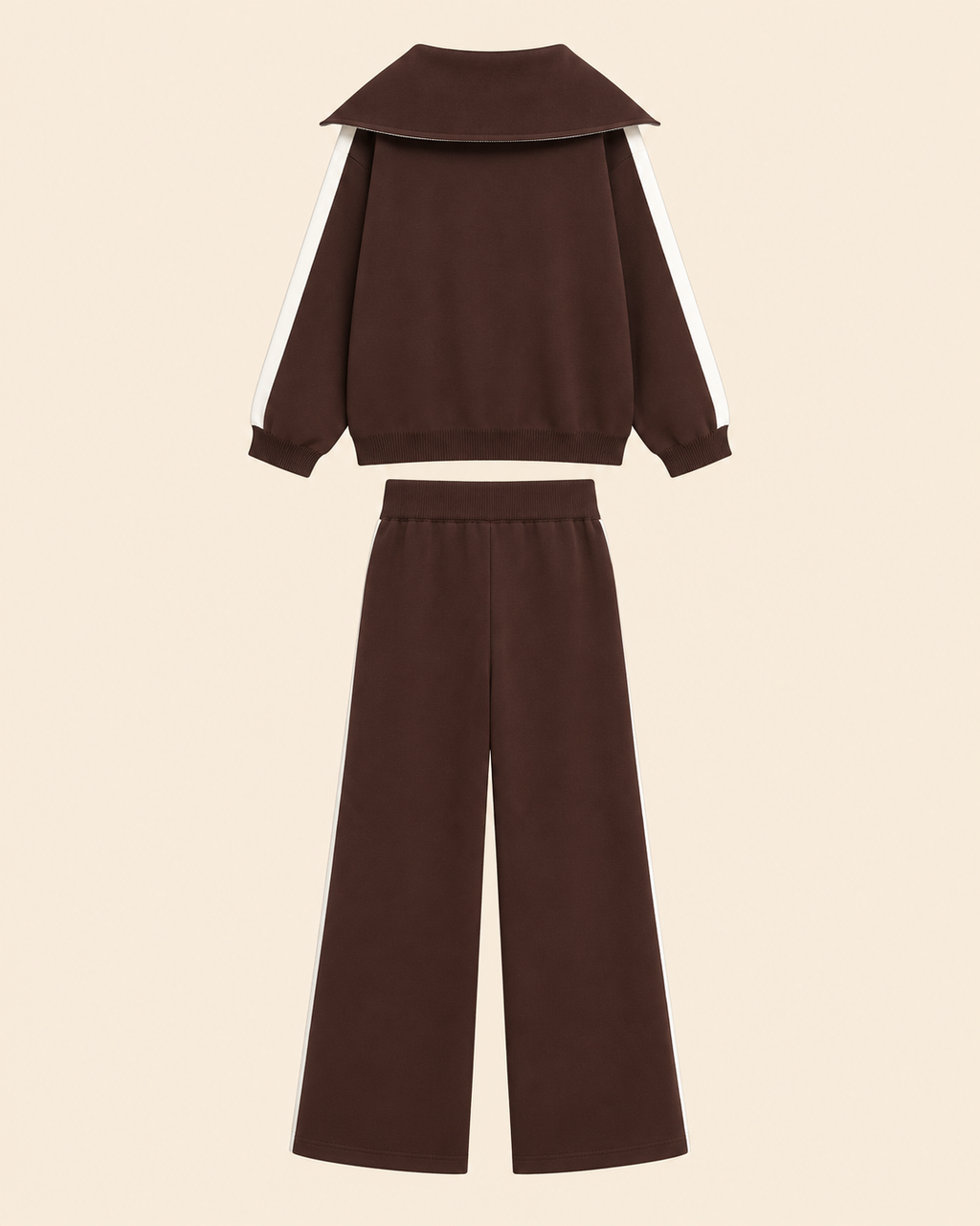 ENSEMBLE SWEAT DEMI-ZIP PANTALON JOGGING