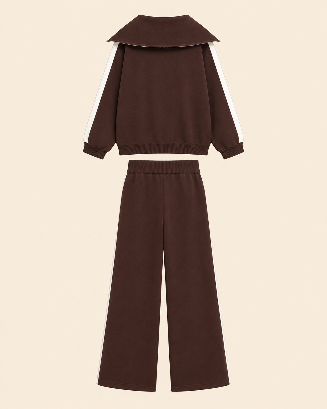 ENSEMBLE SWEAT DEMI-ZIP PANTALON JOGGING