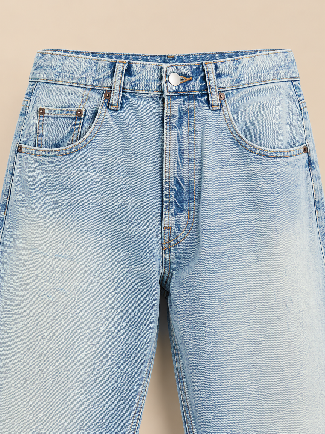 JEAN HOMME BAGGY DÉLAVÉ