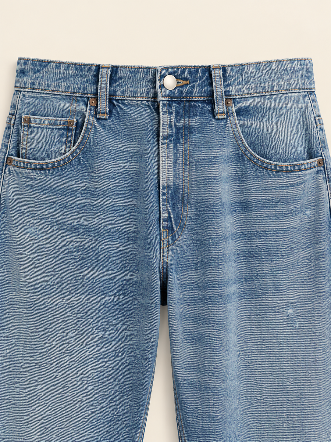 JEAN HOMME BAGGY DÉLAVÉ