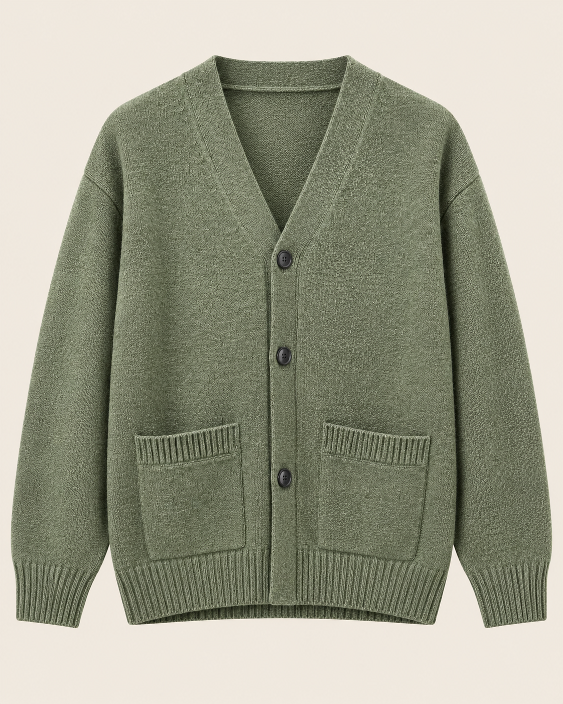 CARDIGAN BOUTONNÉ COL V